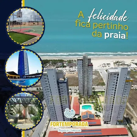 Apartamento Fortemporada - Seu Apto De Frente O Mar Em